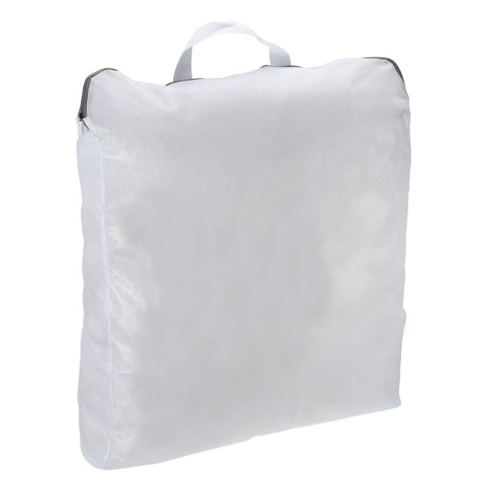 1 Pc Portable Laundry Bag for Laundry Room White Gray